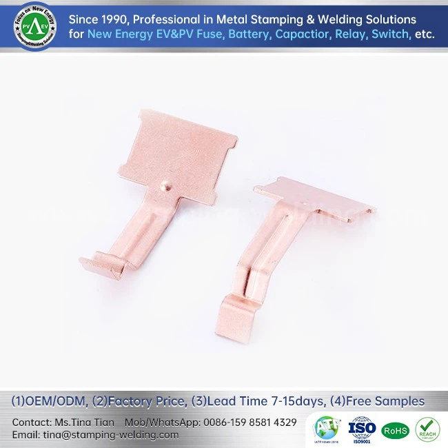 Copper Stamped Electrical Components