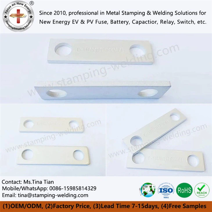 Aluminum busbars in Tin-plate