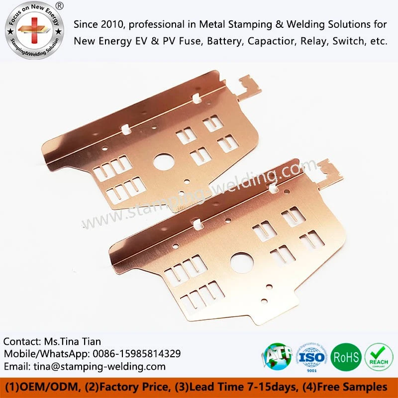 Copper Busbar for DC Link Film Capacitor for Electic Car