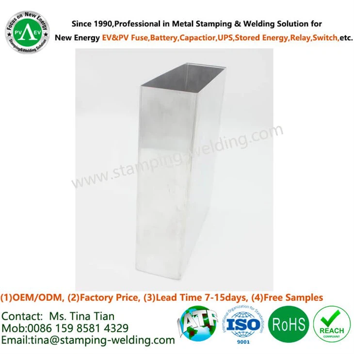 EV elektriskā LiFePO4 akumulatora apvalks