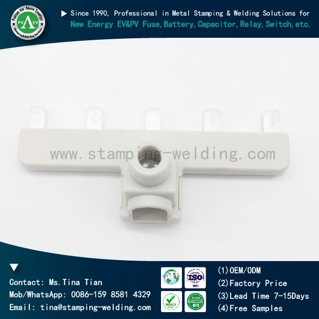 Injection Molded 5-pin Bus bar