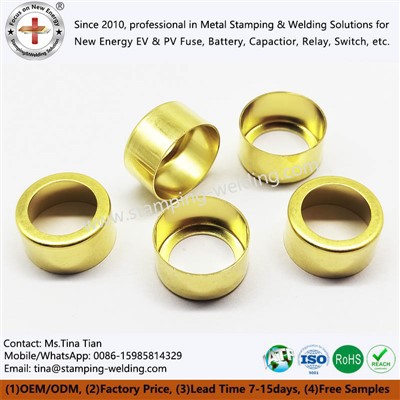 Misiņa caurules gala vāciņš drošinātājam